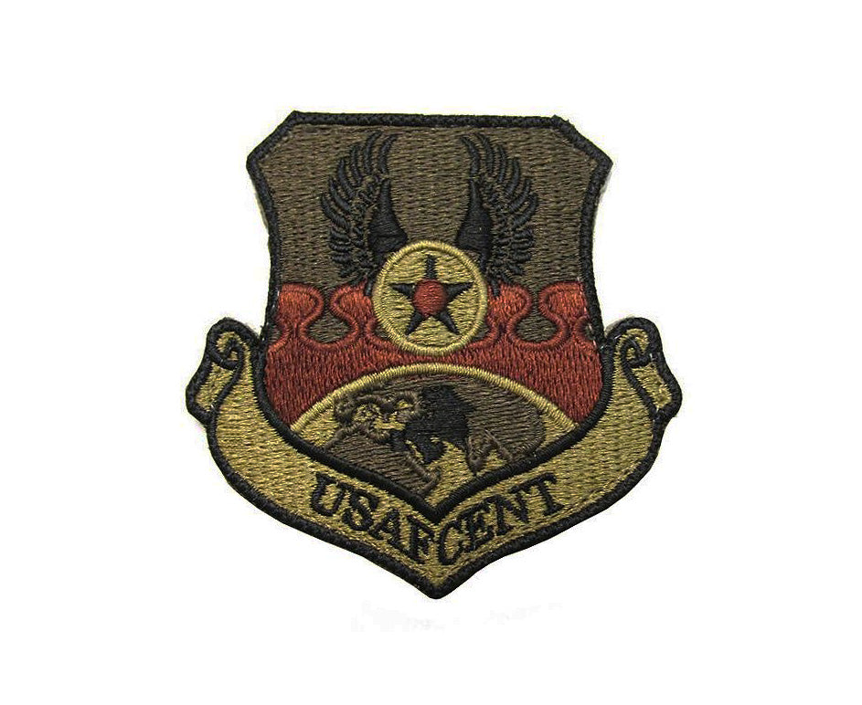 US Air Force Central Command OCP Spice Brown Patch with Hook Fastener (ea) - Sta-Brite Insignia Inc.