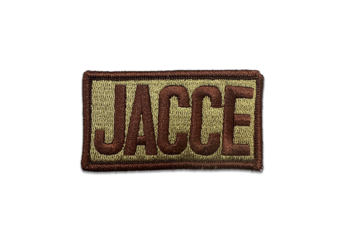 A.F. JACCE Brassard (Spice Brown W/ Spice Brown Border) OCP Patch W/ Hook Fastener - Sta-Brite Insignia Inc.