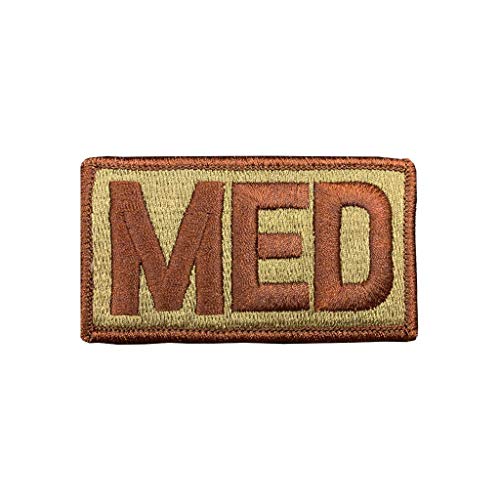 U.S. Air Force Medical MED Fully Embroidered Brassard With Hook Fastener (each) - Sta-Brite Insignia Inc.