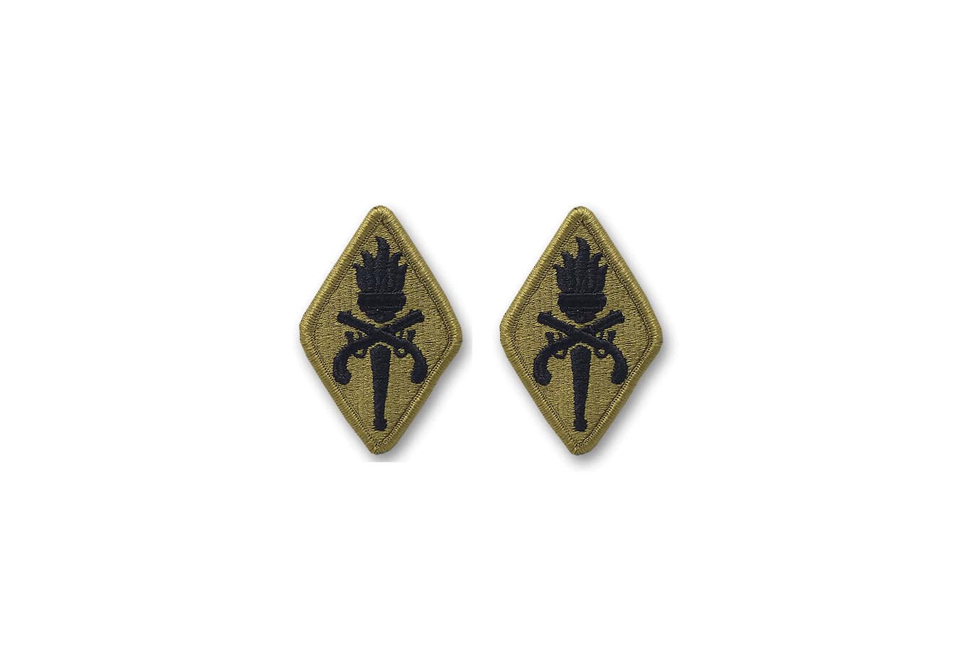U.S. Army Military Police School OCP Patch with Hook Fastener (pair) - Sta-Brite Insignia Inc.