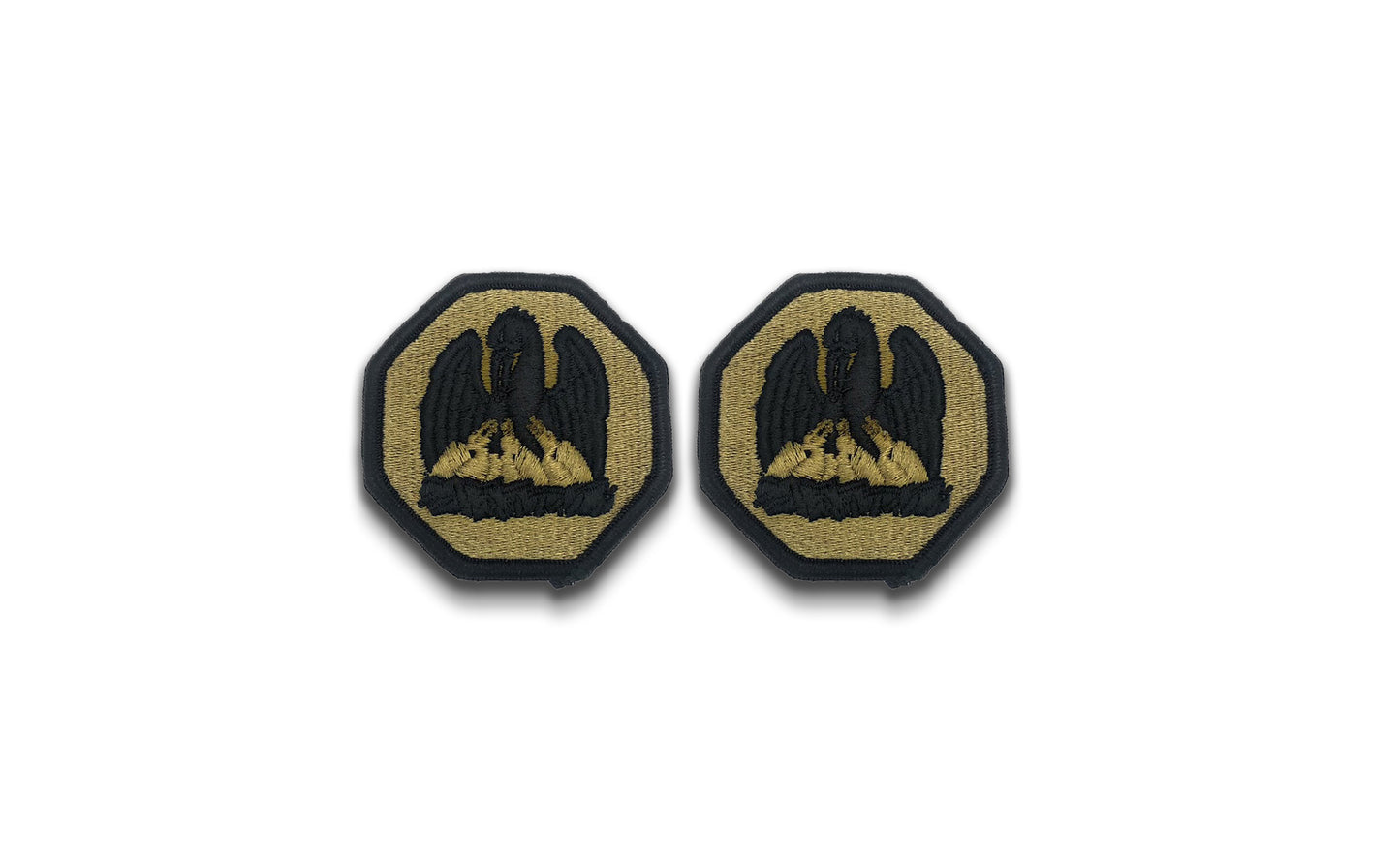 U.S. Army Louisiana National Guard OCP Patch with Hook Fastener (pair) - Sta-Brite Insignia Inc.