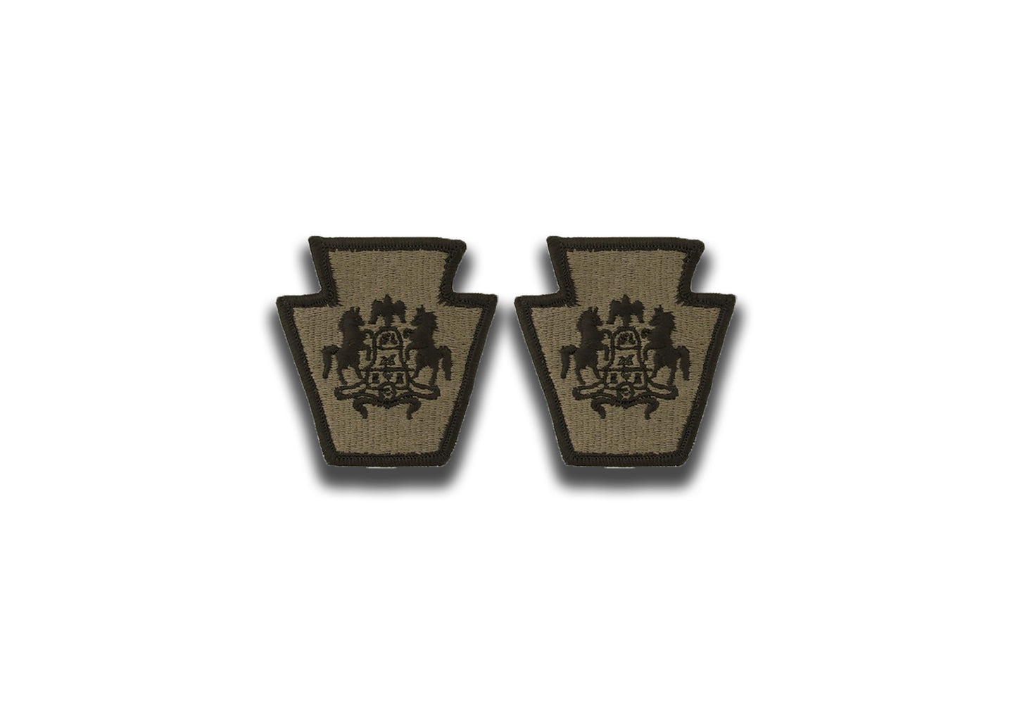U.S. Army Pennsylvania National Guard OCP Patch with Hook Fastener (pair)