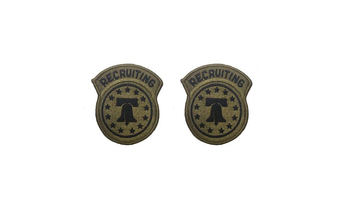 US Army Recruiting Command US ARMY OCP Patch with Hook Fastener (pair) - Sta-Brite Insignia Inc.