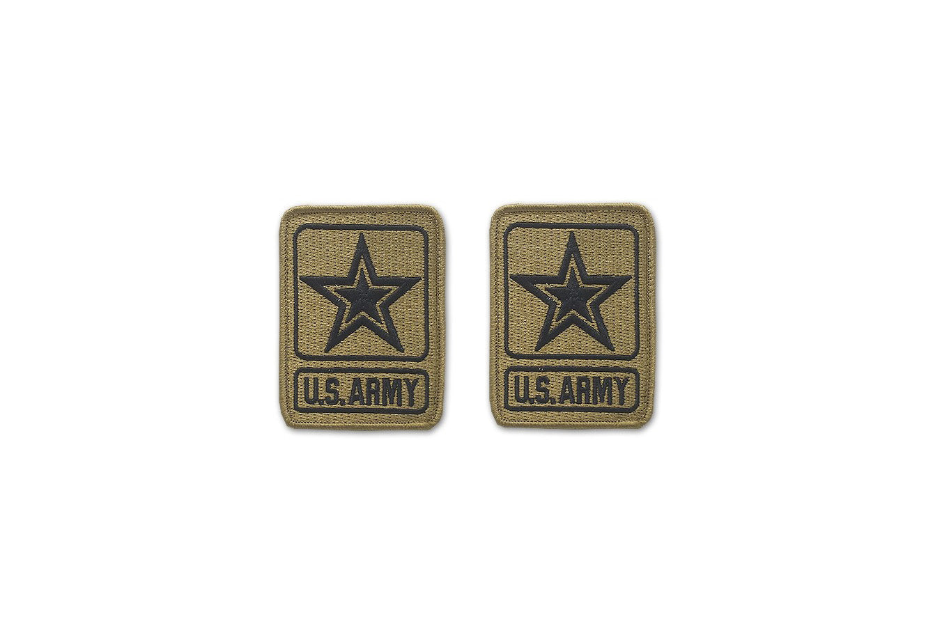 U.S. Army U.S. Army Star Logo OCP Patch with Hook Fastener (pair)
