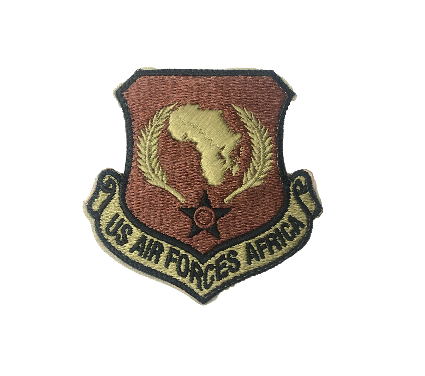 A.F. Africa Spice Brown OCP W/ Hook Fastener Patch - Sta-Brite Insignia Inc.