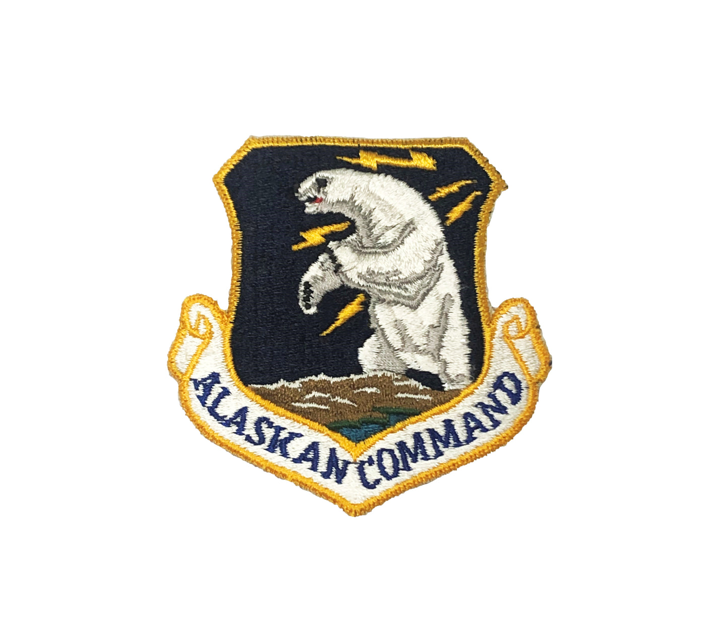 U.S. Air Force Alaskan Command SEW ON AGSU Color Patch (each) - Sta-Brite Insignia Inc.
