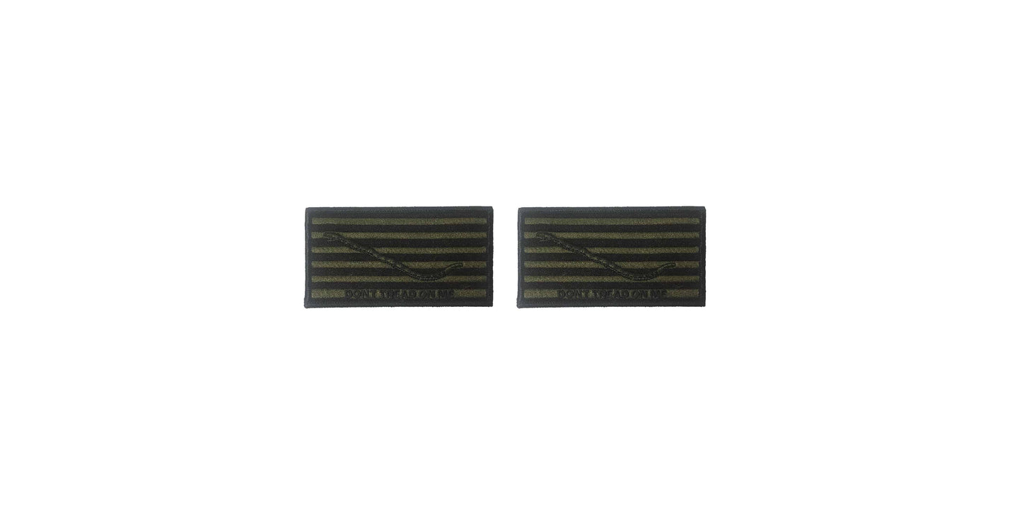 NWUIII Don't Tread On Me Shoulder Patch W/ Hook Fastener (Pair) - Sta-Brite Insignia Inc.