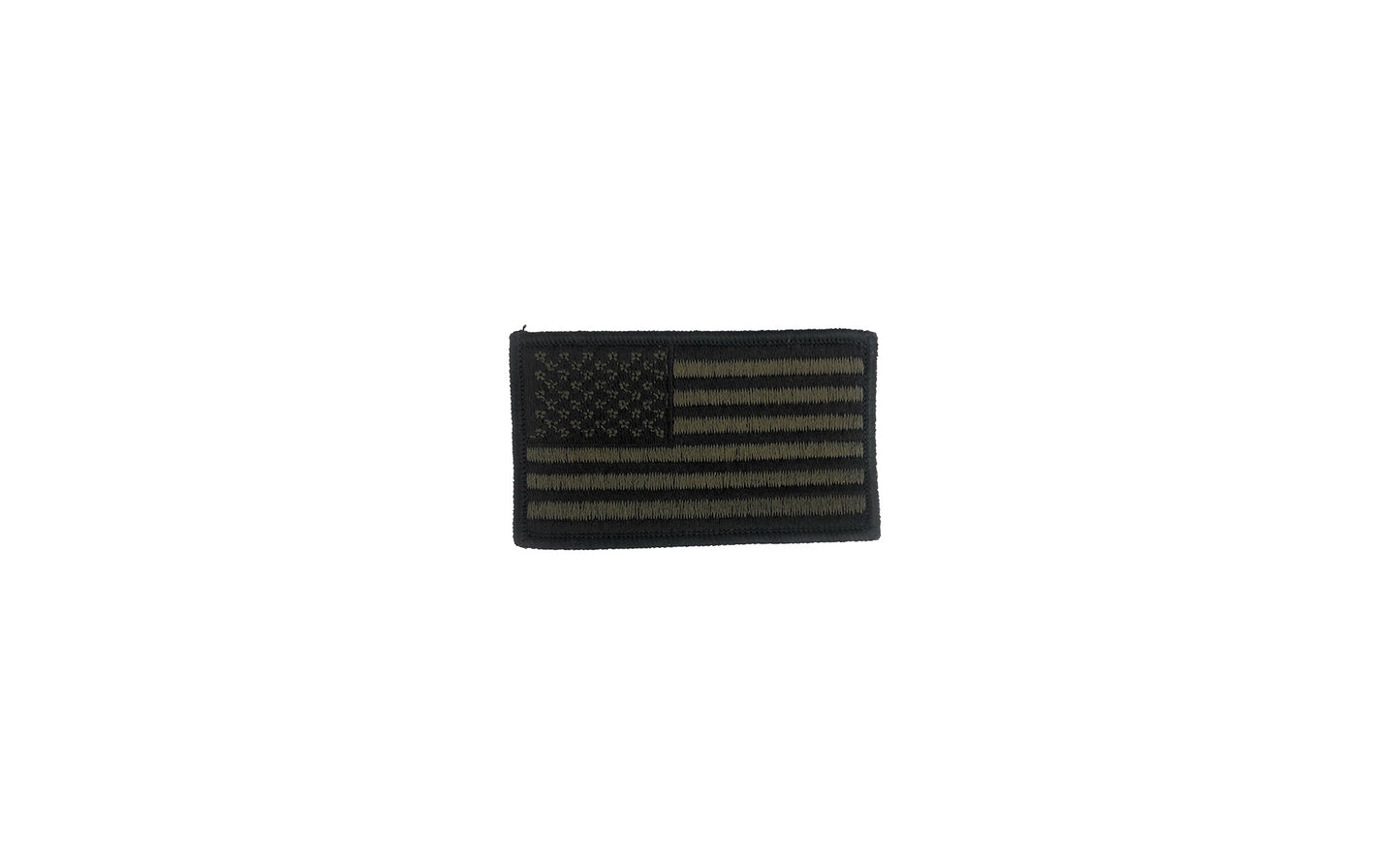 U.S. Army Flag Regular O.D. Black Boarder with Hook fastener. - Sta-Brite Insignia Inc.