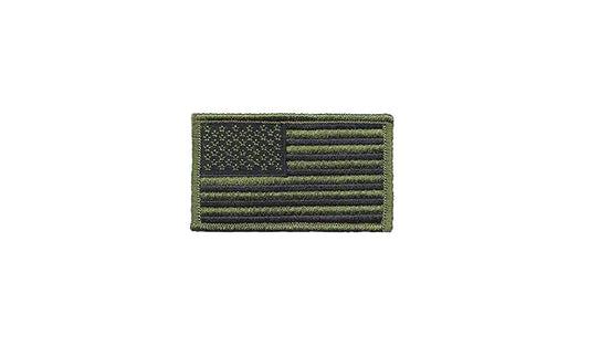 U.S. Flag Olive Drab OD Subdued Sew-on Patch - Sta-Brite Insignia Inc.