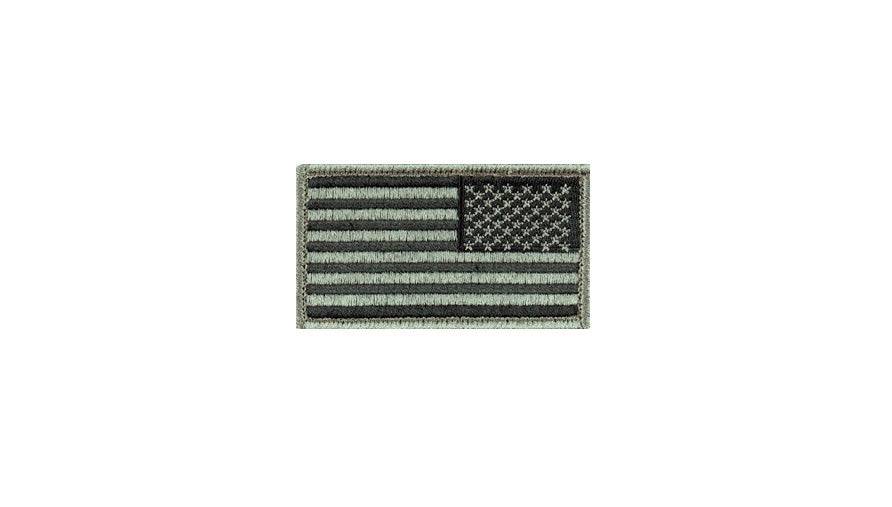 U.S. Flag Reverse ACU Patch with Hook Fastener - Sta-Brite Insignia Inc.