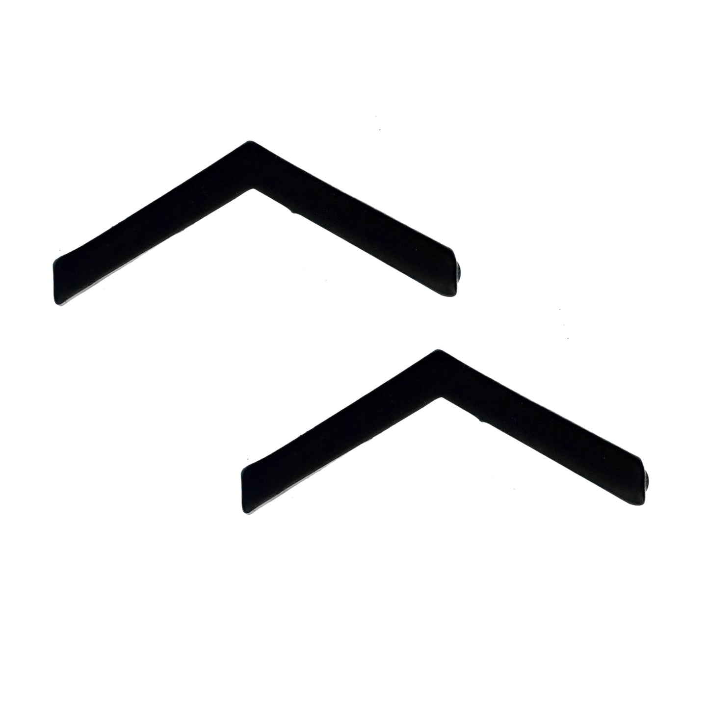 ROTC Private STA-BRITE® (Black) Rank Pin-on (pair) - Sta-Brite Insignia Inc.