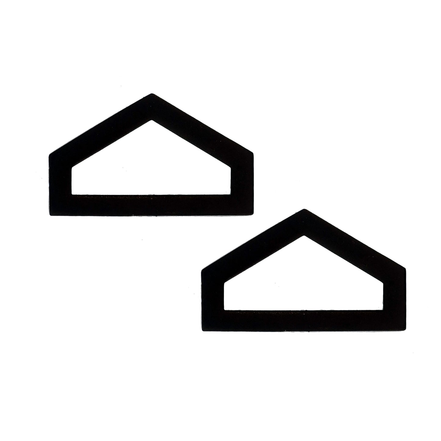 ROTC PFC STA-BRITE® (Black) Rank Pin-on (pair)