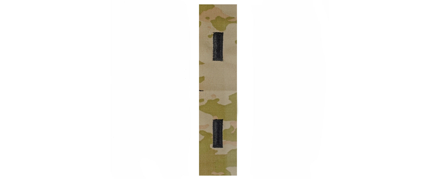 US Army O2 1st Lieutenant OCP Sew-on for Cap “Only” (pair)
