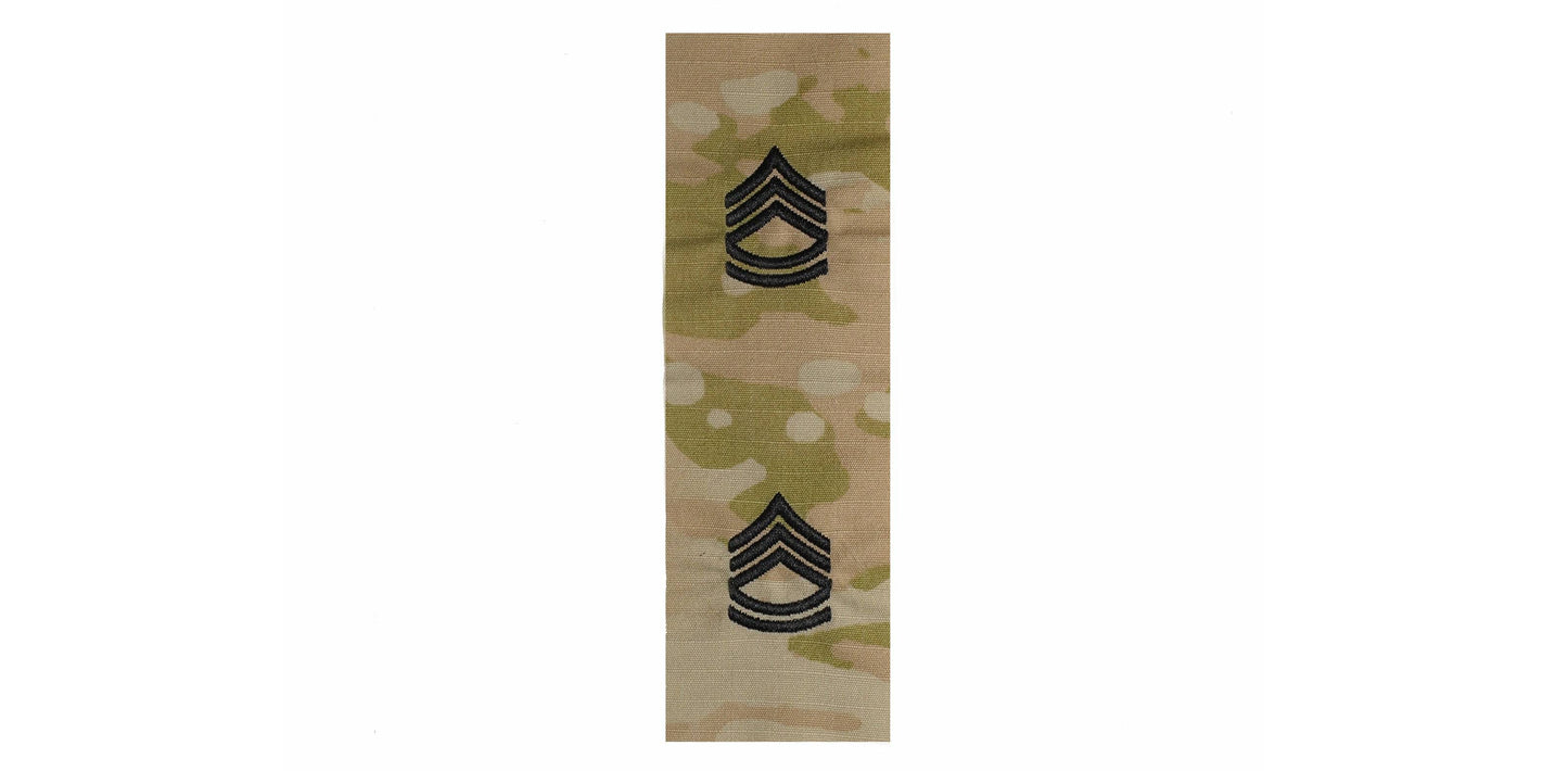 US Army E7 Sergeant First Class OCP Sew-on for Cap “Only” (pair) - Sta-Brite Insignia Inc.