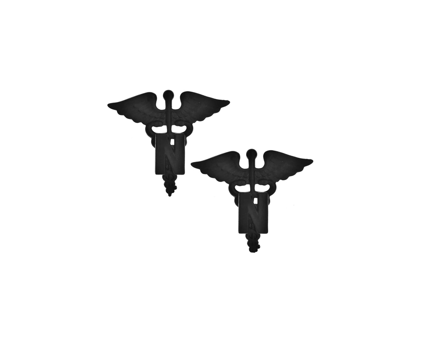 Medical Nurse Black Metal Branch - Sta-Brite Insignia Inc.