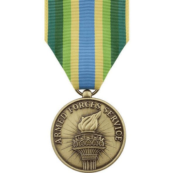 US Army Armed Forces Service Large Medal - Sta-Brite Insignia INC.