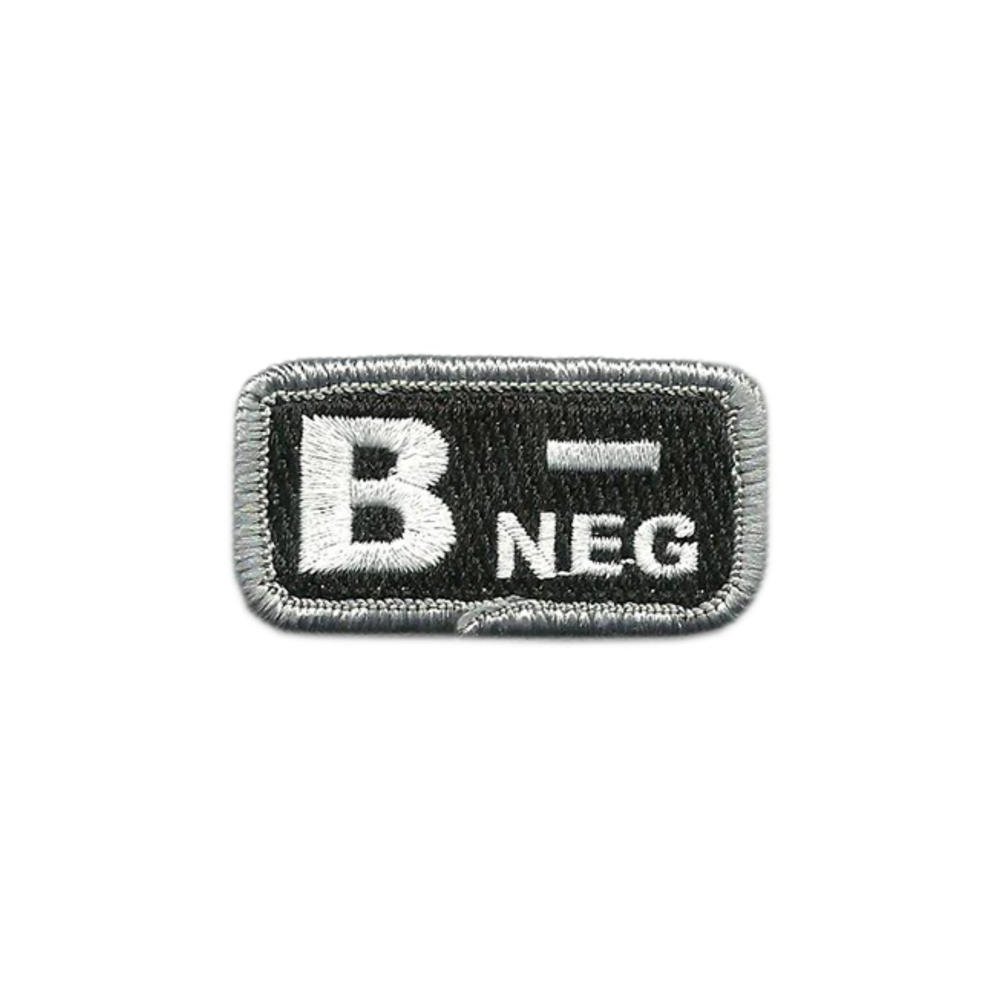 US Army B- Blood Type Police/Tactical Patch with Hook Fastener - Sta-Brite Insignia INC.