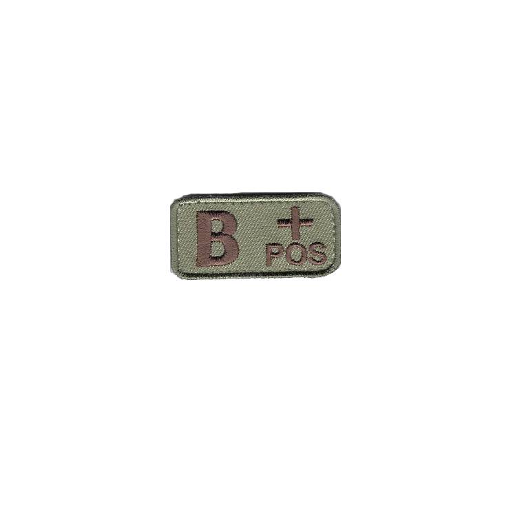 US Army B+ Blood Type OCP Patch with Hook Fastener - Sta-Brite Insignia INC.