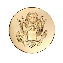 US Army Male Enlisted STA-BRITE® Cap Device - Sta-Brite Insignia Inc.