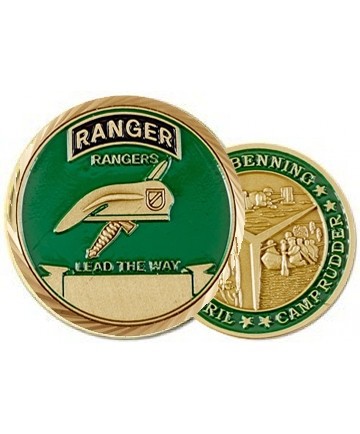 US Army Ft. Benning Ranger Challenge Coin Sta Brite Insignia Inc