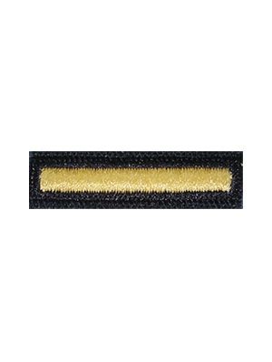 US Army Gold on Blue Female Overseas Bar - Sta-Brite Insignia INC.