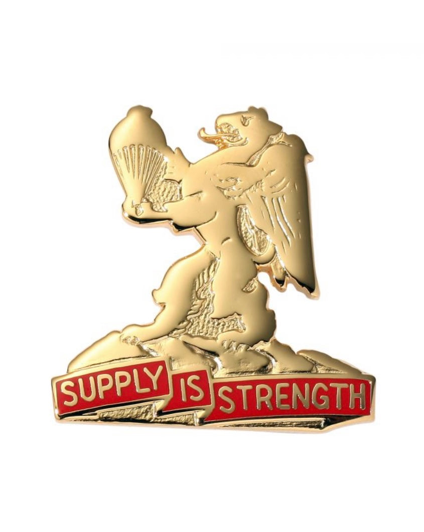 U.S. Army 407th Brigade Support Battalion Unit Crest (Left) (each) - Sta-Brite Insignia Inc.