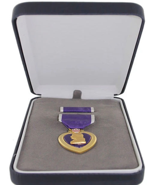 Purple Heart Medal-Ribbon Presentation Set (Sta-Brite) - Sta-Brite Insignia Inc.