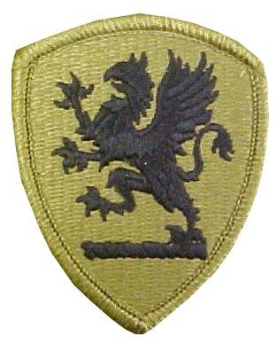 US Army Michigan National Guard OCP Patch with Hook Fastener (pair) - Sta-Brite Insignia INC.