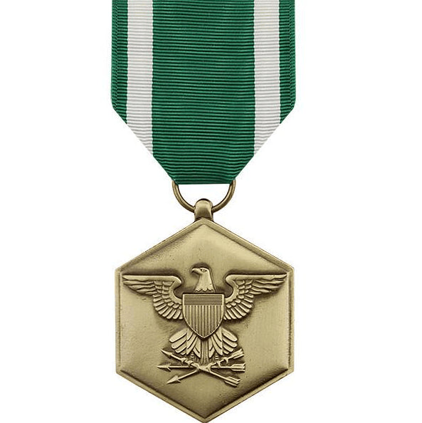 US Army Navy Marine Commendation Large Medal - Sta-Brite Insignia INC.
