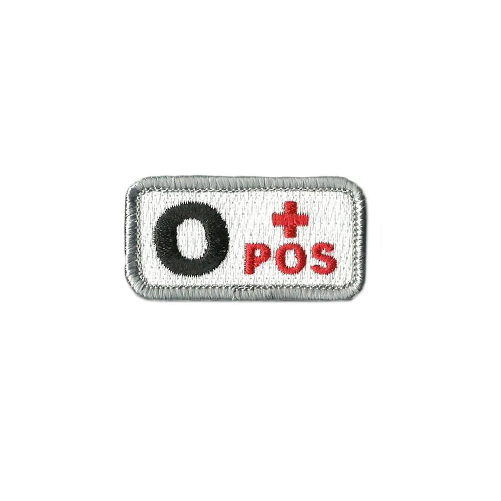 US Army O+ Blood Type Medic Patch with Hook Fastener - Sta-Brite Insignia INC.