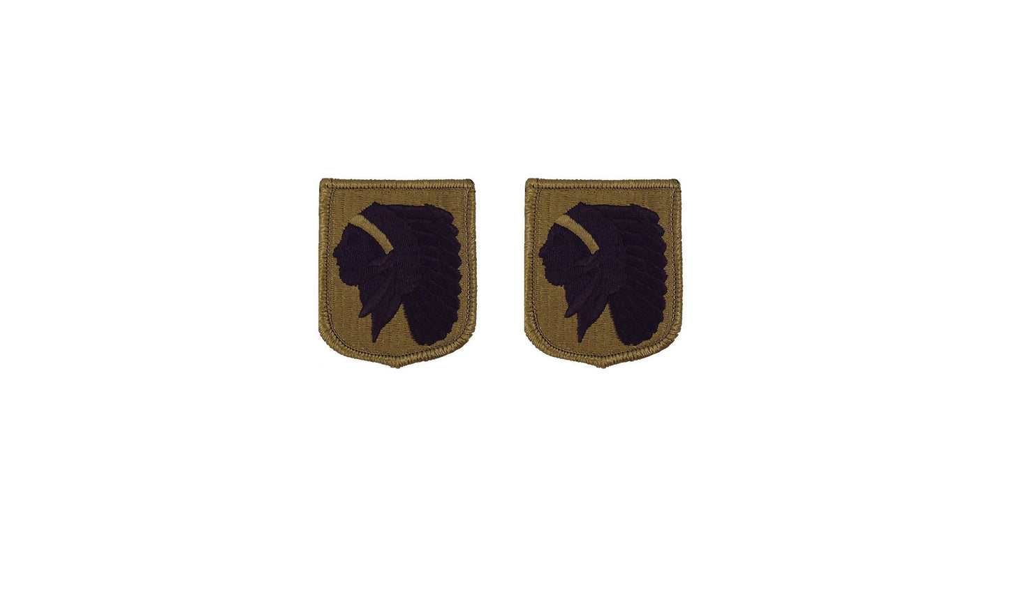 U.S. Army Oklahoma National Guard OCP Patch with Hook Fastener (pair)