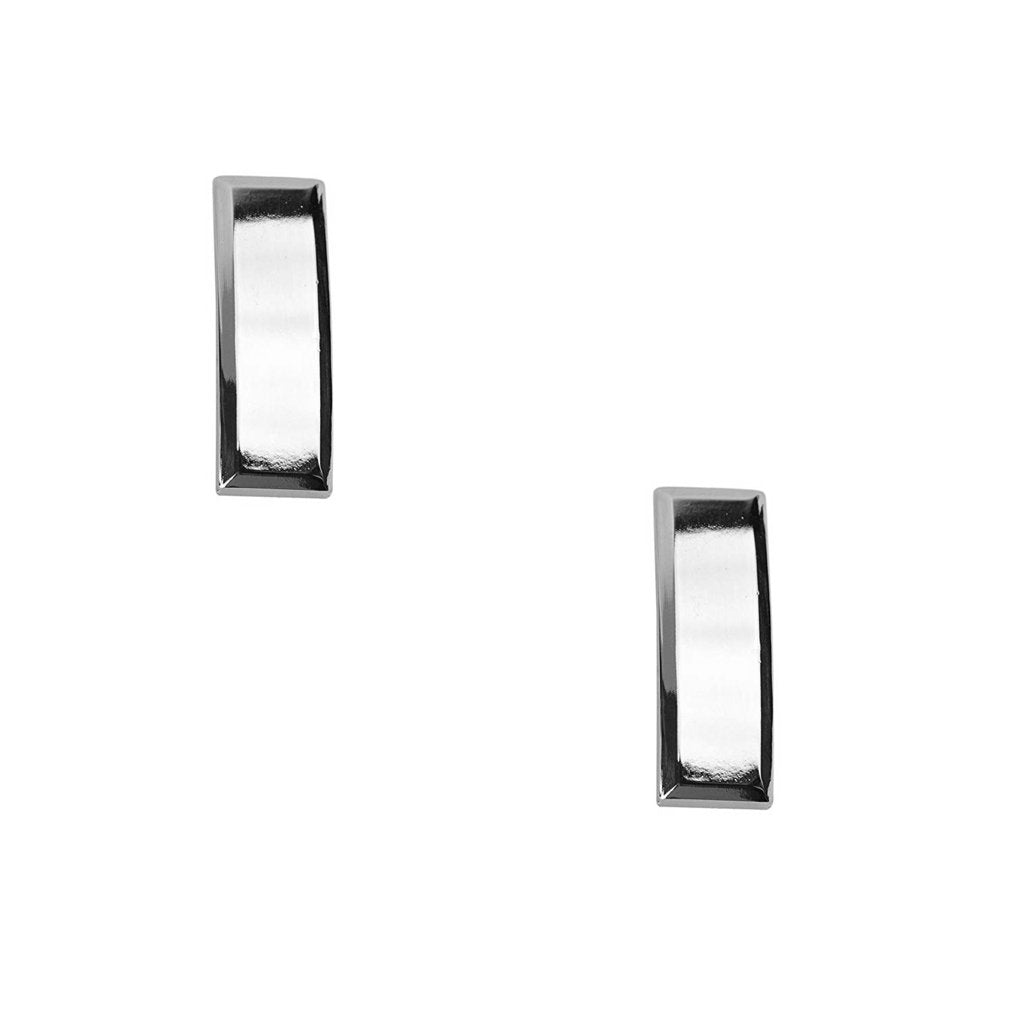Police Lieutenant Nickel Rank Pin Small 3/4" Pair - Sta-Brite Insignia INC.