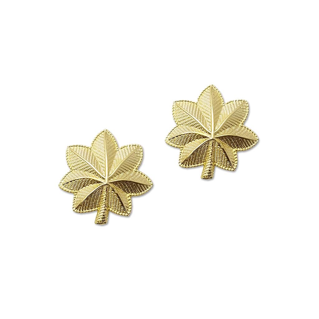 Police Major Gold Rank Pin 1" Pair - Sta-Brite Insignia INC.