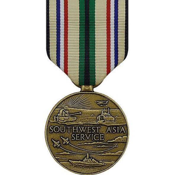 US Army Southwest Asia Service Large Medal - Sta-Brite Insignia INC.