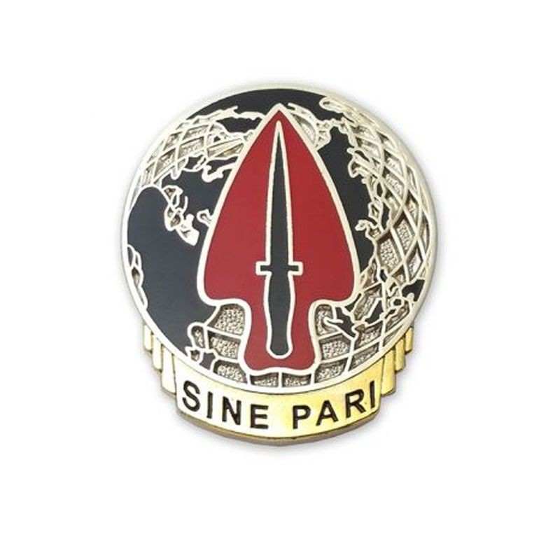 US Army Special Ops Command (GLOBE) Unit Crest (Each) - Sta-Brite Insignia INC.