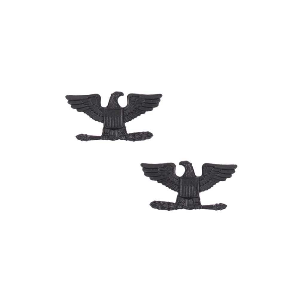 US Marine Corps Colonel Subdued Metal Pin On Collar Rank - Sta-Brite Insignia INC.