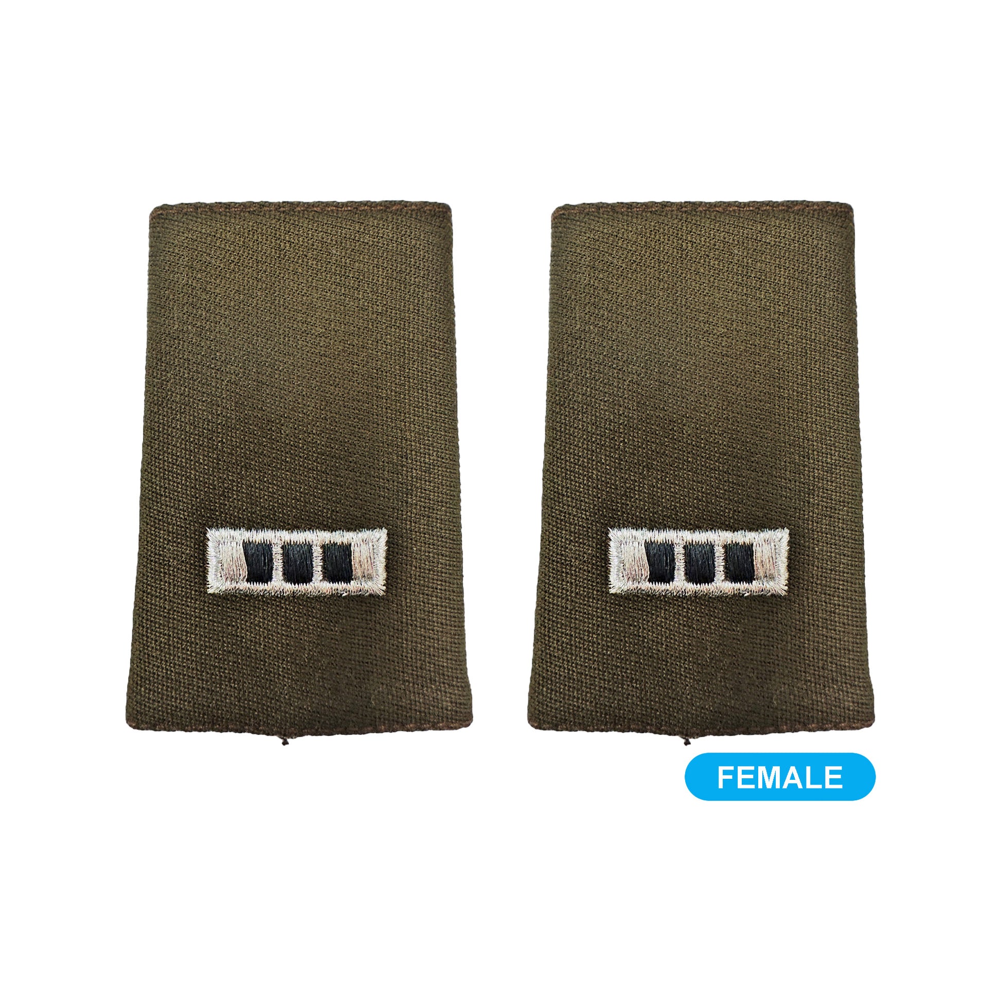 U.S. Army WO-3 AGSU Epaulets (Female) pr - Sta-Brite Insignia Inc.