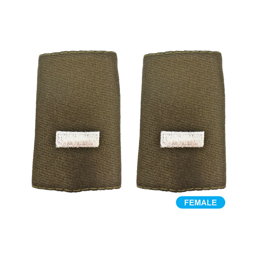 U.S. Army AGSU O2 1st LT Epaulets (Female) (pr)