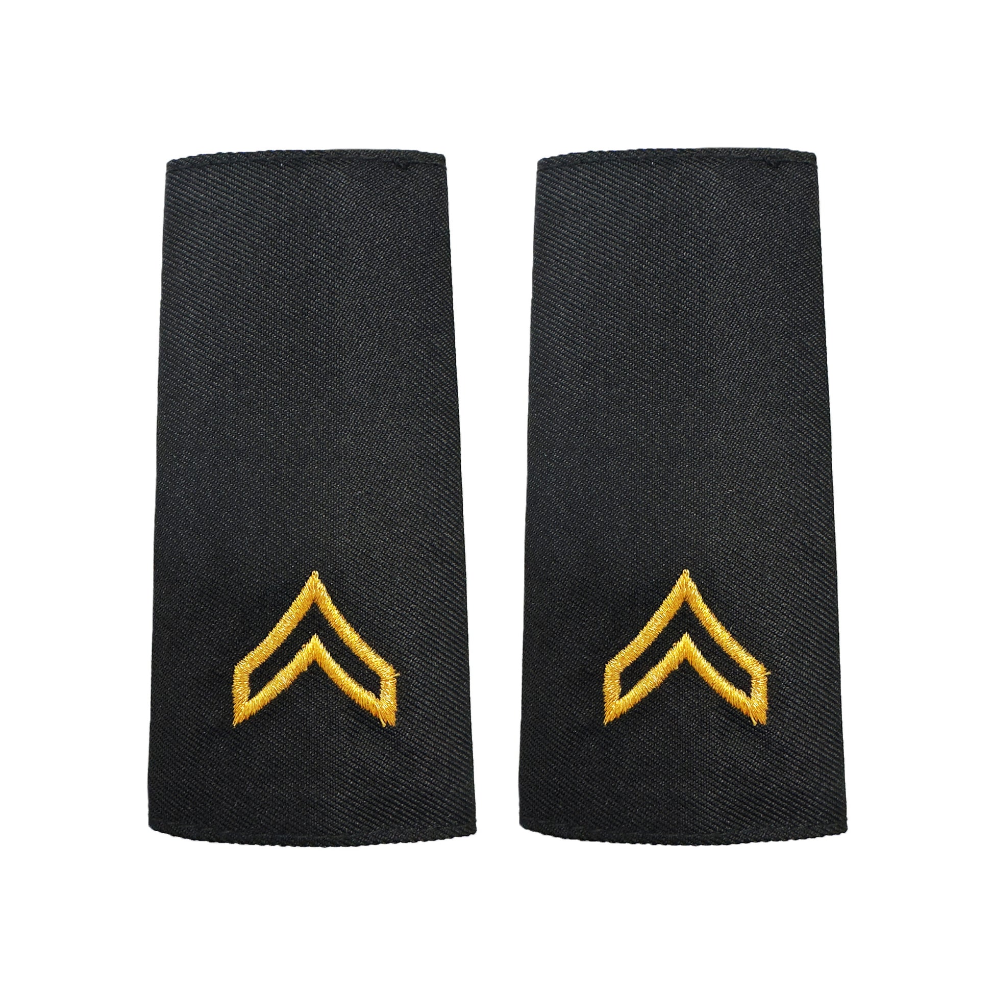 U.S. Army E4 Corporal Shoulder Marks - Male (Large) - Sta-Brite Insignia Inc.