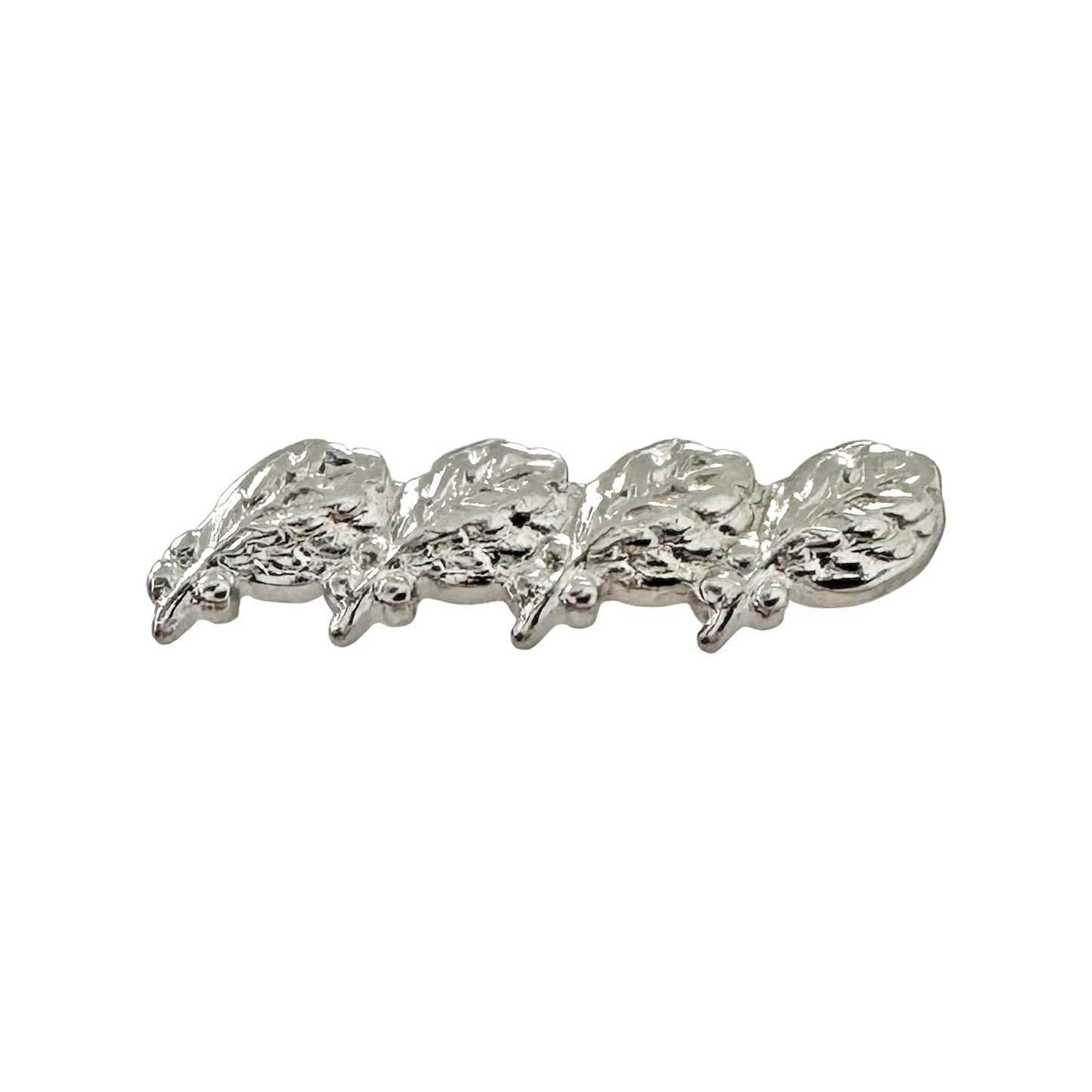 U.S. Army Oak Leaf Cluster 5/16 Quad Silver Ribbon Device