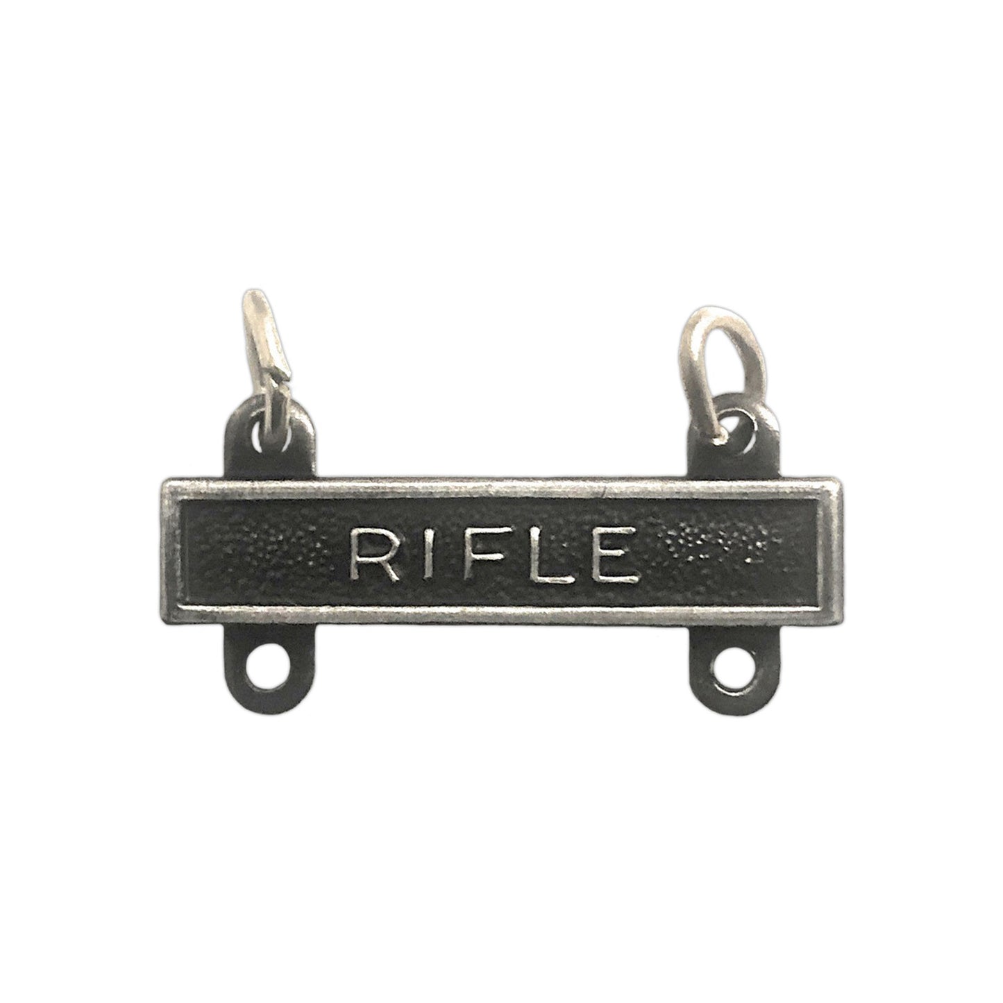 U.S. Army "Rifle" STA-BRITE® Qualification Bar Silver-OX