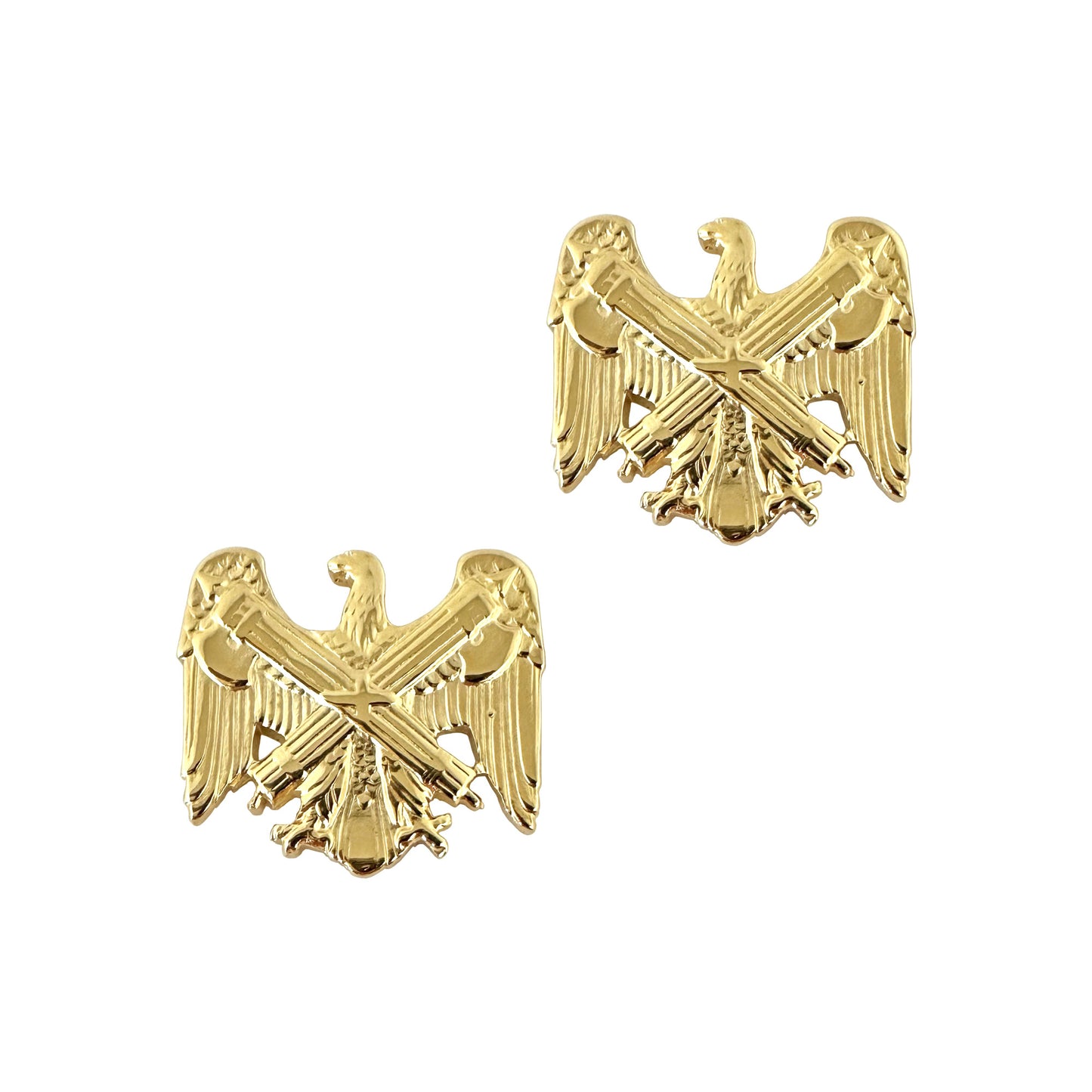 U. S. Army National Guard Officer Army Branch STA-BRITE® (pair) - Sta-Brite Insignia Inc.