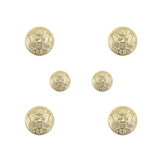 US Army Female STA-BRITE® Button Set - Sta-Brite Insignia Inc.