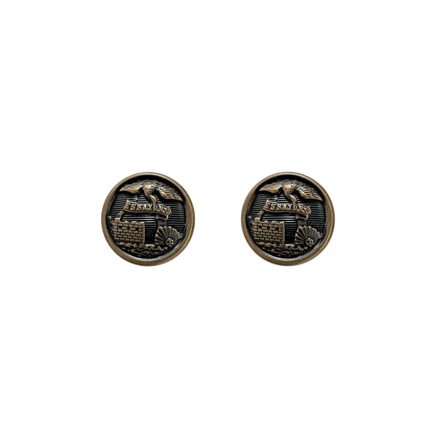 Button 25L Engineer AGSU STA-BRITE® (pair) - Sta-Brite Insignia Inc.