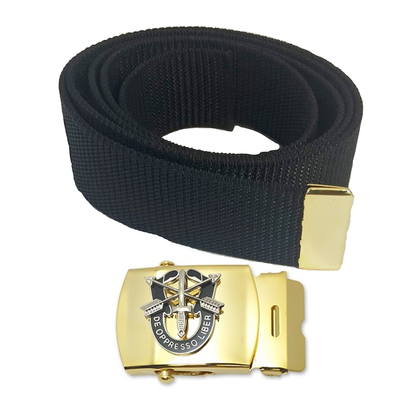 Special Forces Unit Crest Belt Buckle and Tip