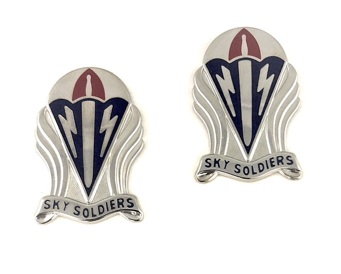 U.S. Army 173rd  Airborne Brigade Combat Team Crest (pair)