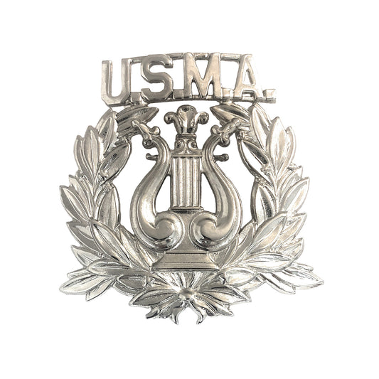 U.S.M.A. Large Hat Brass Silver STA-BRITE® (West point Band) (each)