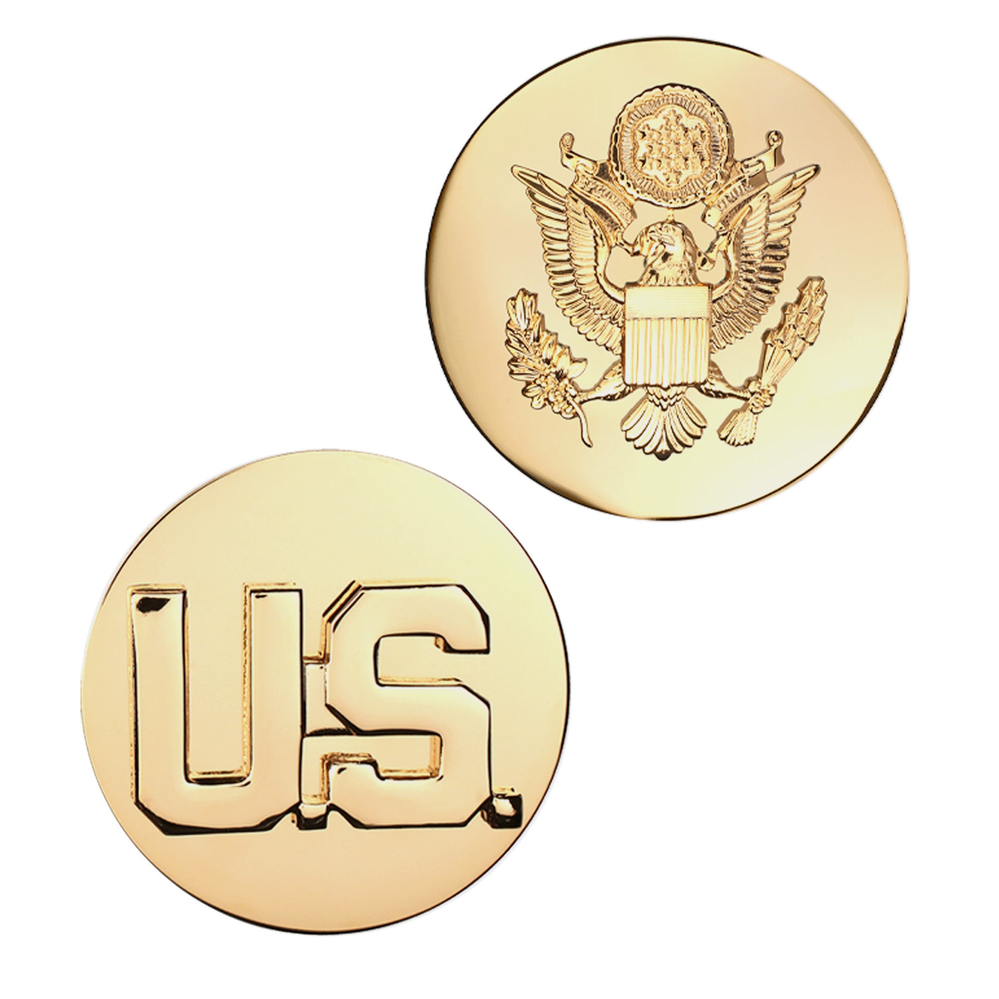 U.S. Army Enlisted Command Sergeant Major & U.S. STA-BRITE® Pin (pair) - Sta-Brite Insignia Inc.