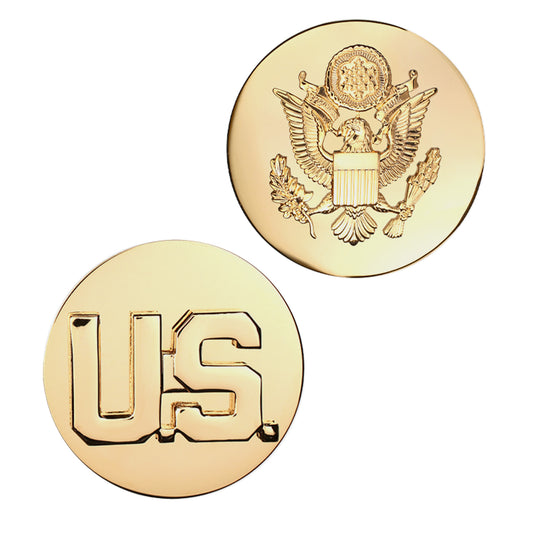 U.S. Army Enlisted Command Sergeant Major & U.S. STA-BRITE® Pin (pair)