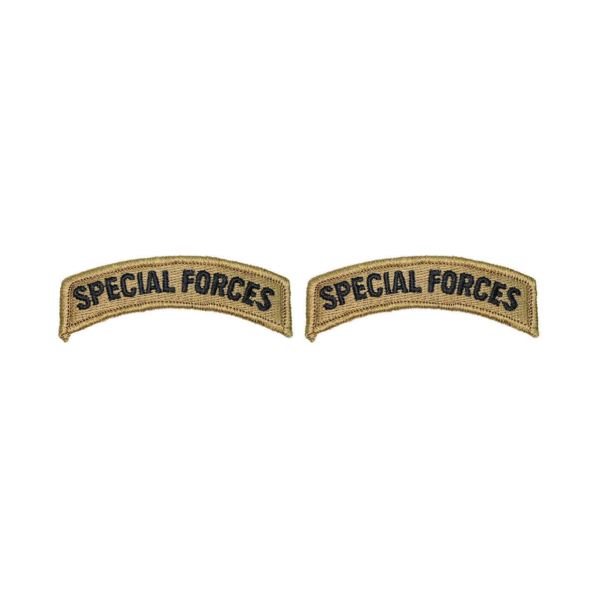 U.S. Army Special Forces OCP Tab with Hook Fastener (pair)